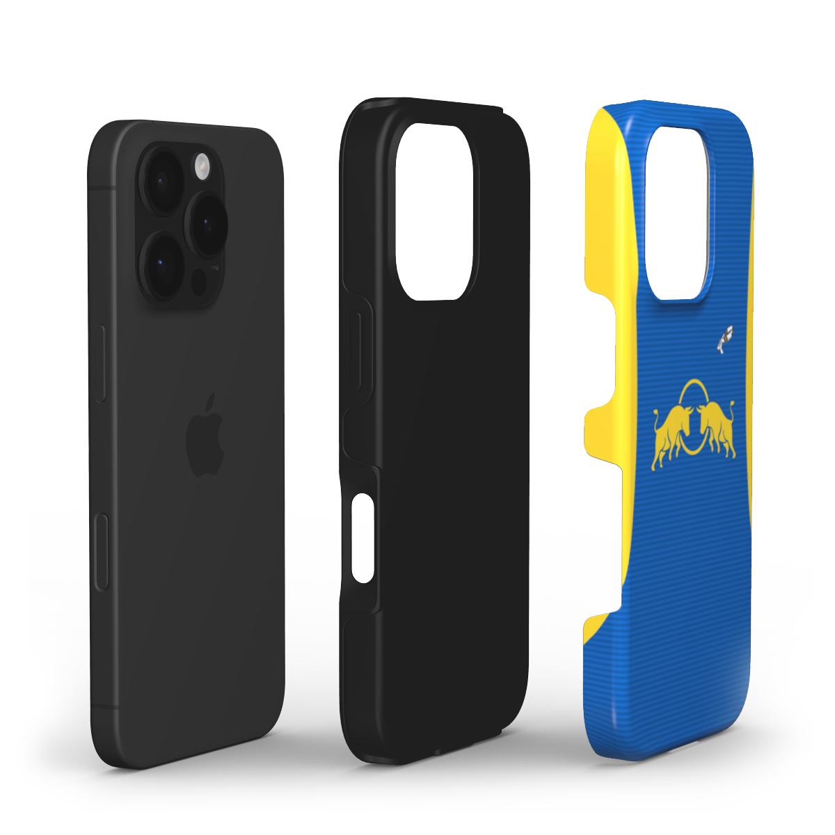 25-26 Away Kit // Leeds United Dual-Layer Tough Phone Case