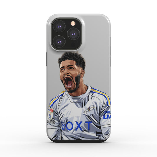 Georginio Rutter 'Let's Gooo' // Leeds United Dual-Layer Tough Phone Case