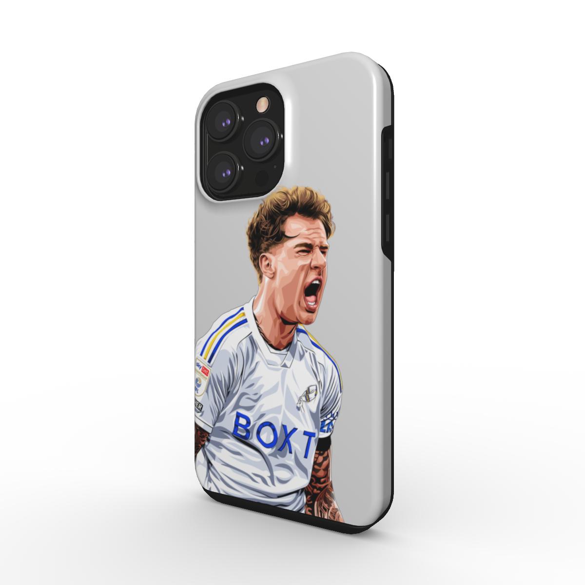 Joe Rodon // Leeds United Dual-Layer Tough Phone Case