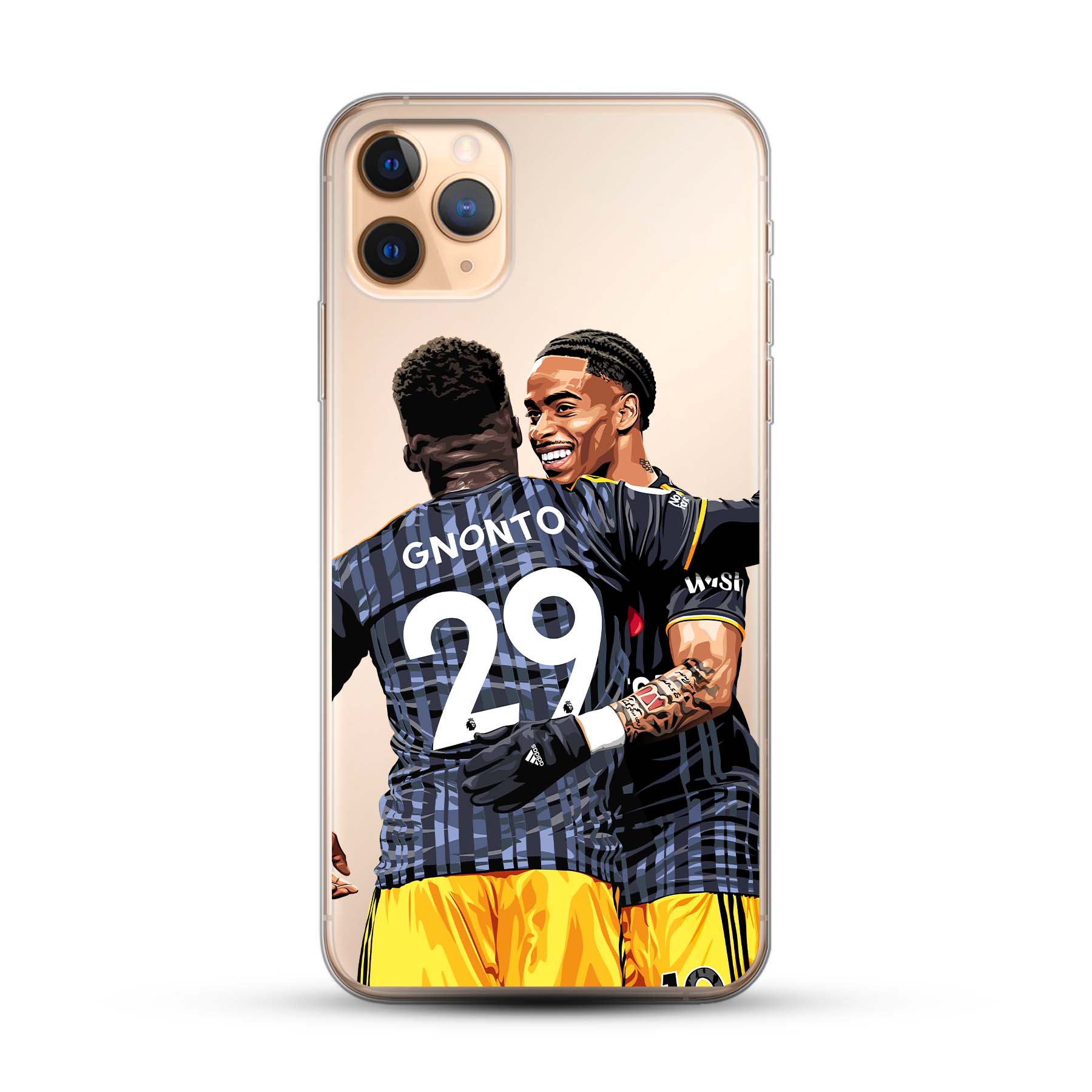 Willy Gnonto X Crysencio Summerville // Leeds United Phone Case
