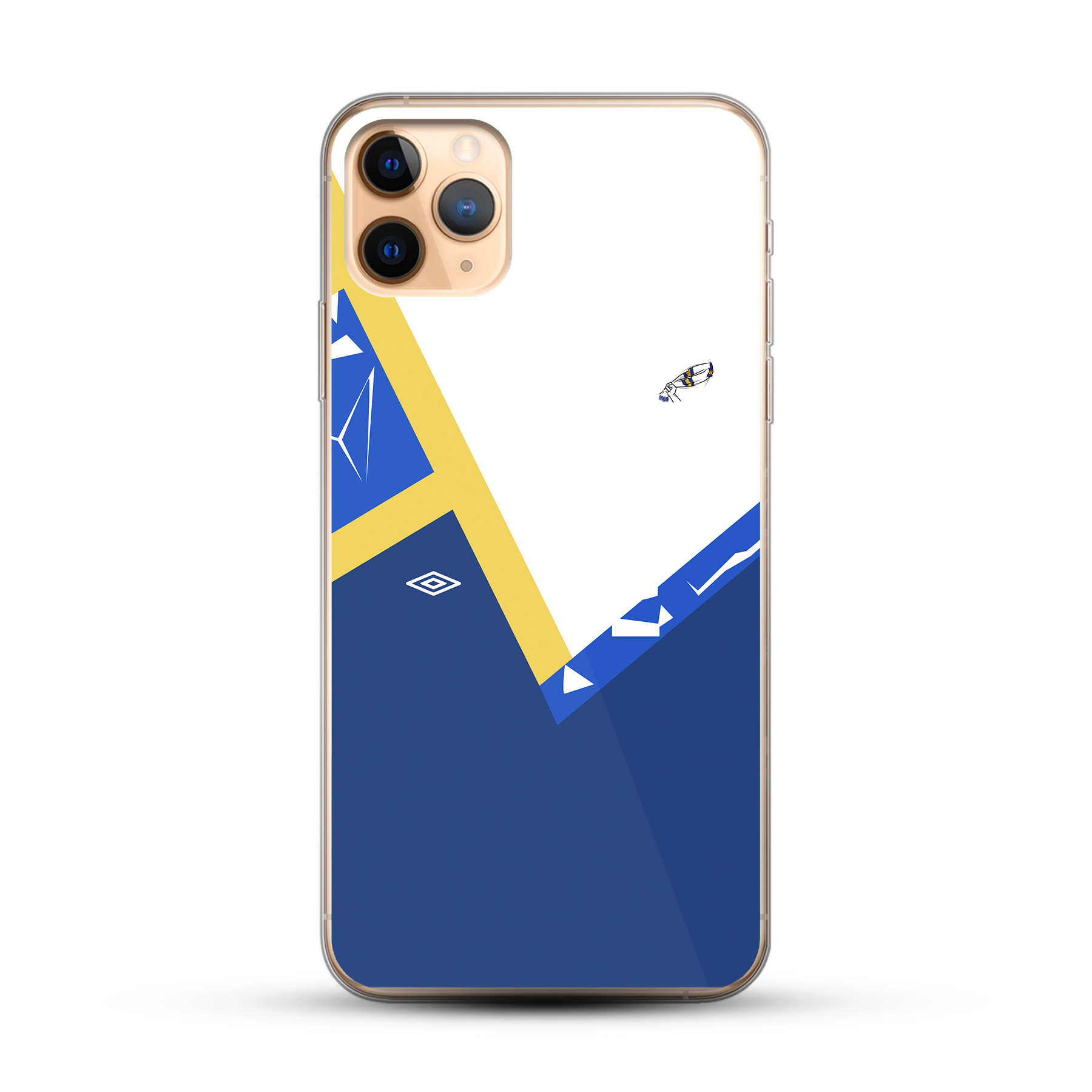 90-91 Alt Track Top // Leeds United Phone Case