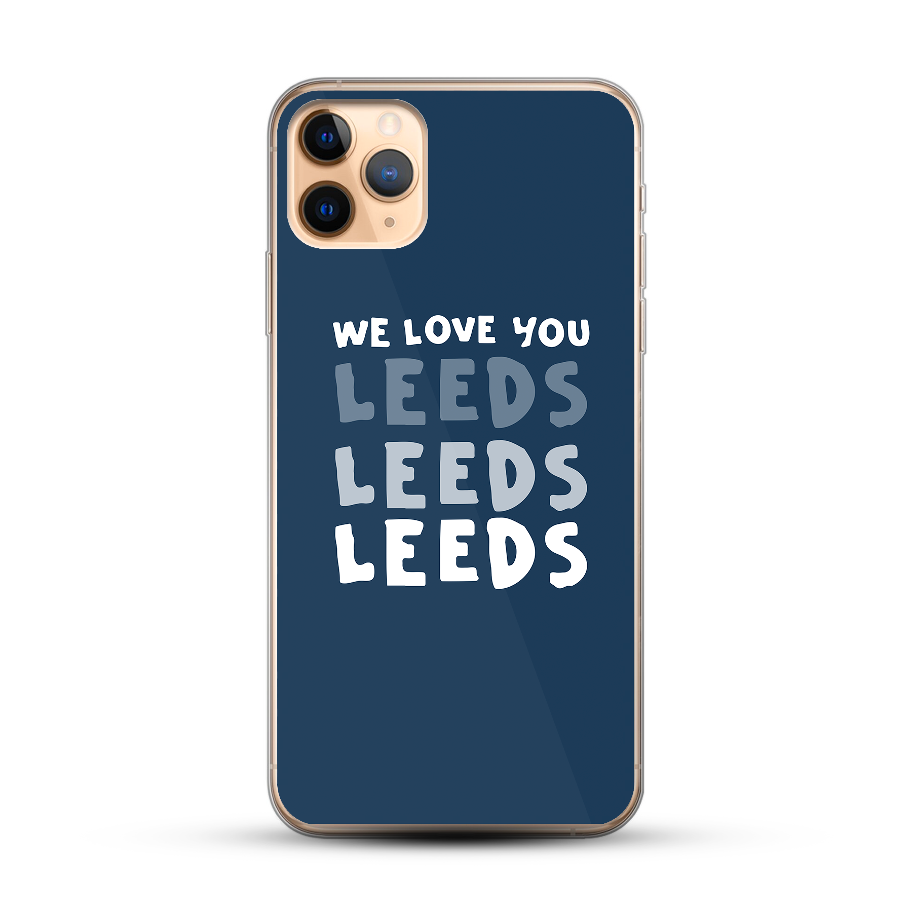 We Love You Leeds  // Leeds United Phone Case