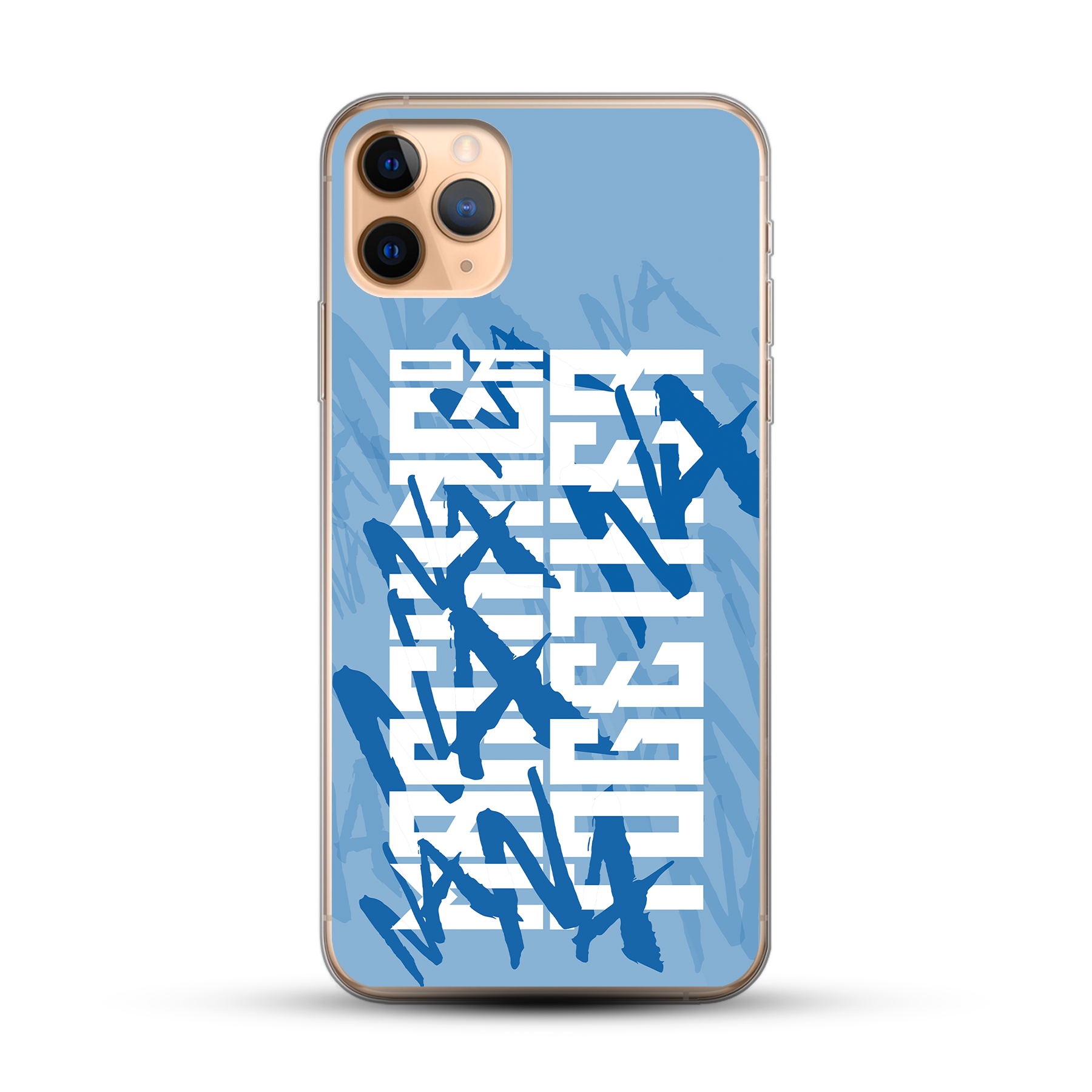 Marching on Together 'White & Blue' // Leeds United Phone Case