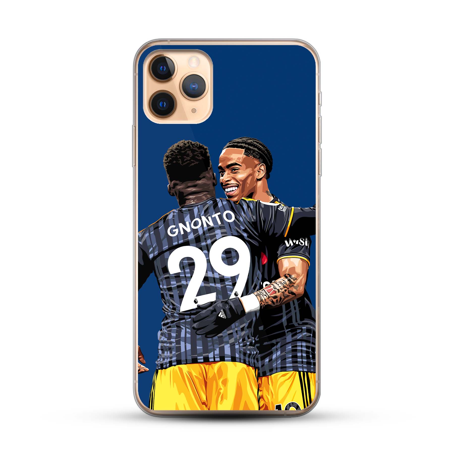 Willy Gnonto X Crysencio Summerville // Leeds United Phone Case