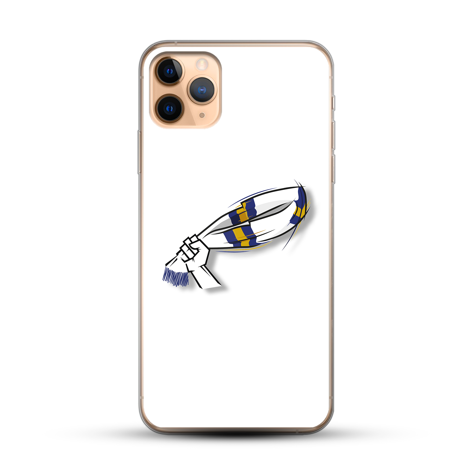 LUFCFANZONE Logo // Leeds United Phone Case